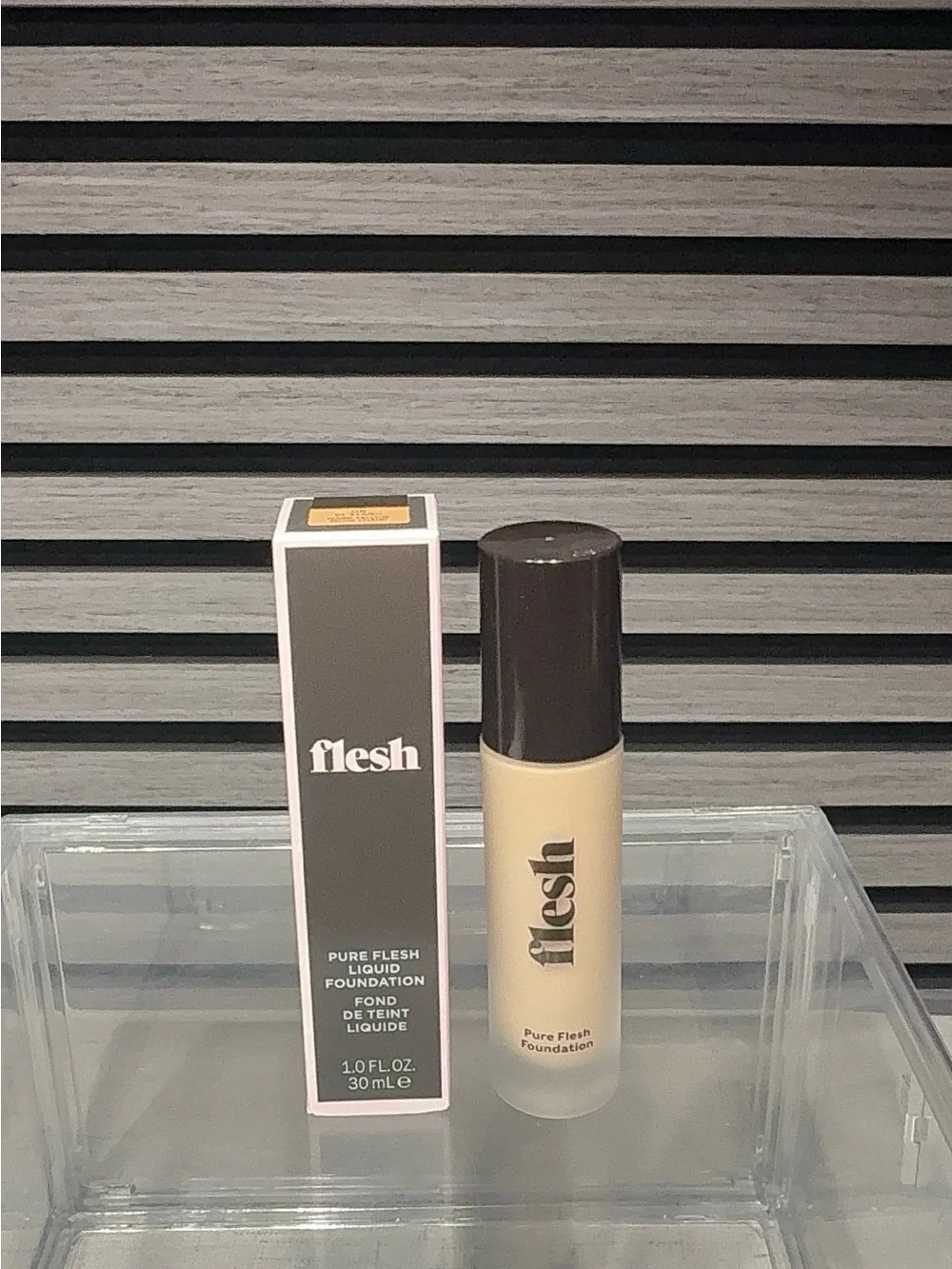 Flesh Pure Flesh Liquid Foundation - Custard (Warm Yellow)